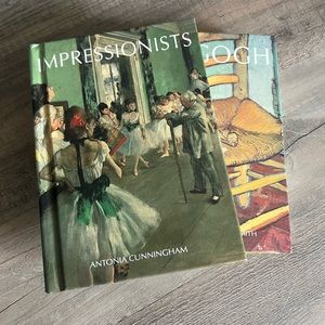 Hardcover Impressionists and Van Gogh Art Books Bundle